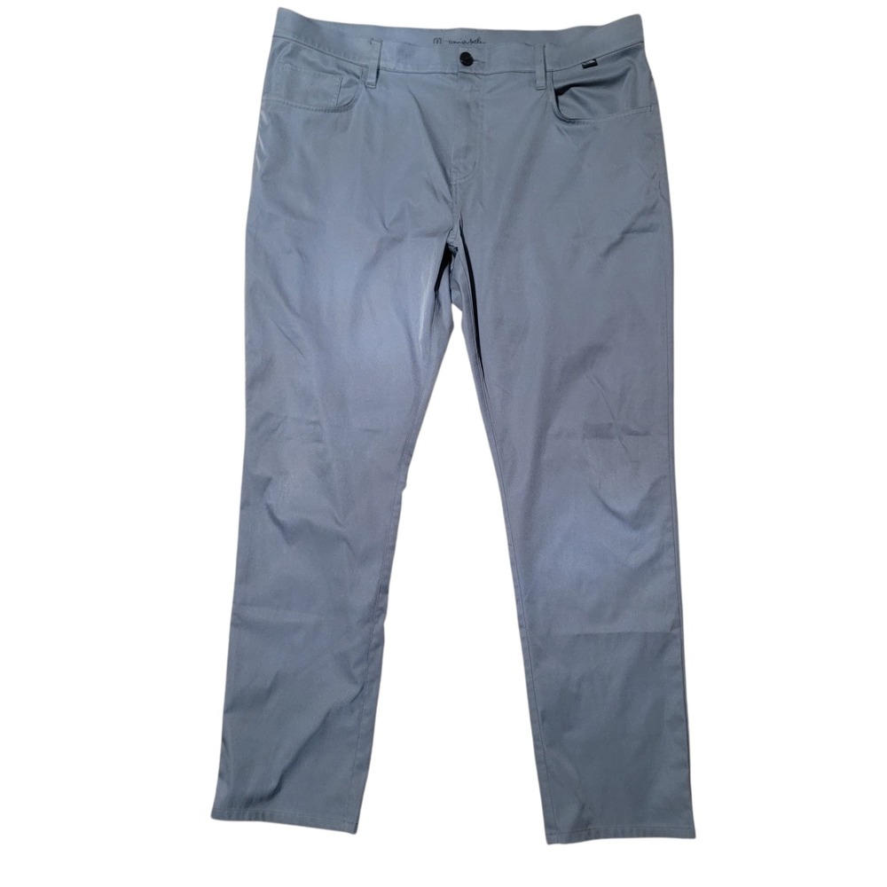 Travis Mathew Open To Close Pant Sz‎ 40x31 Gray Golf Stretch